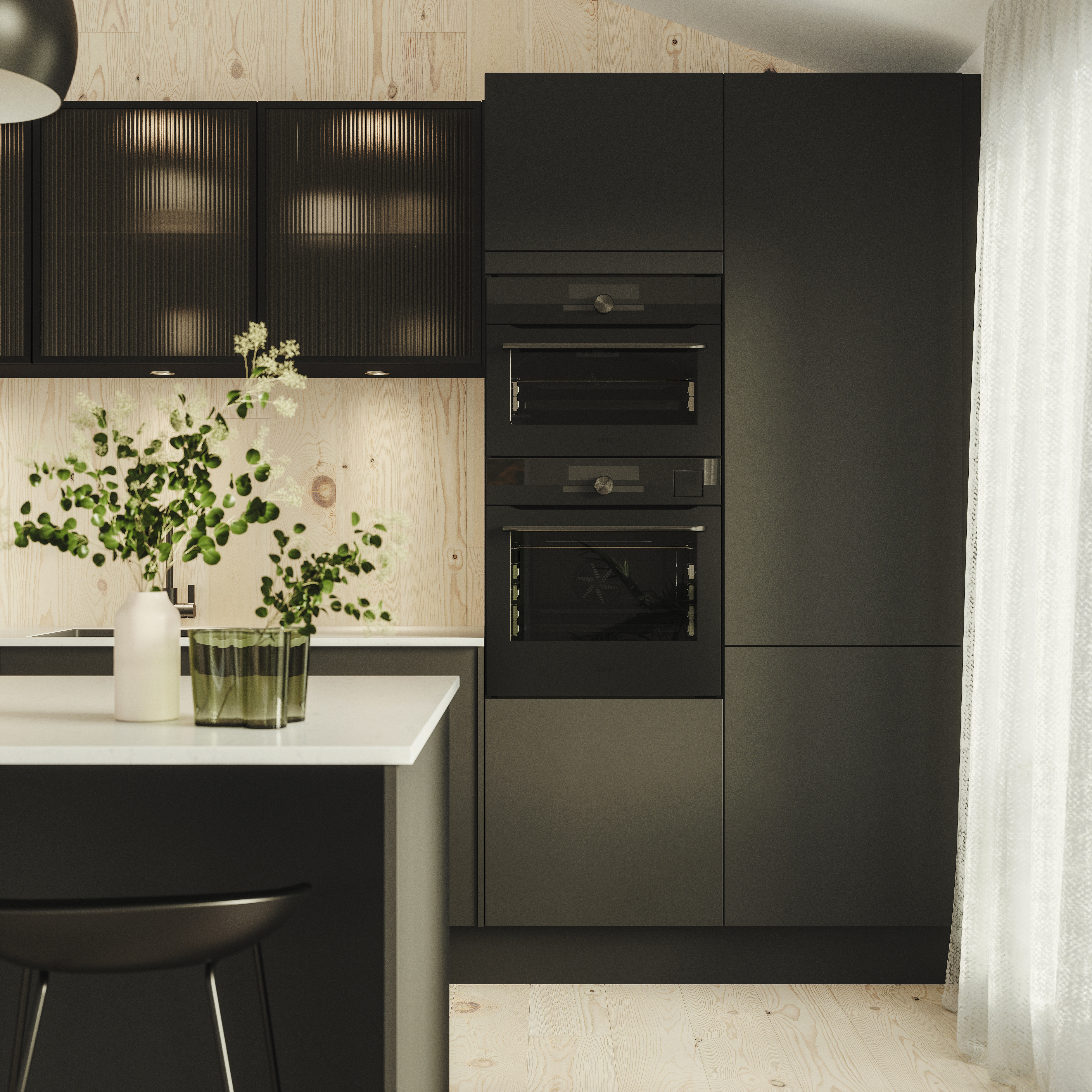 Silk by DESIGNA - ultra matt svart