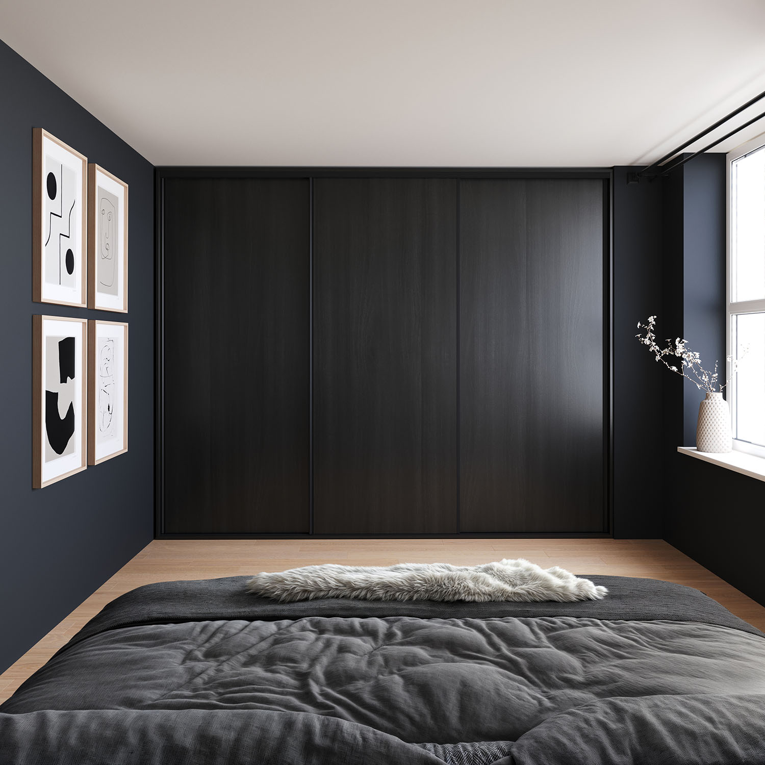 Designa Garderobe med skyvedør
