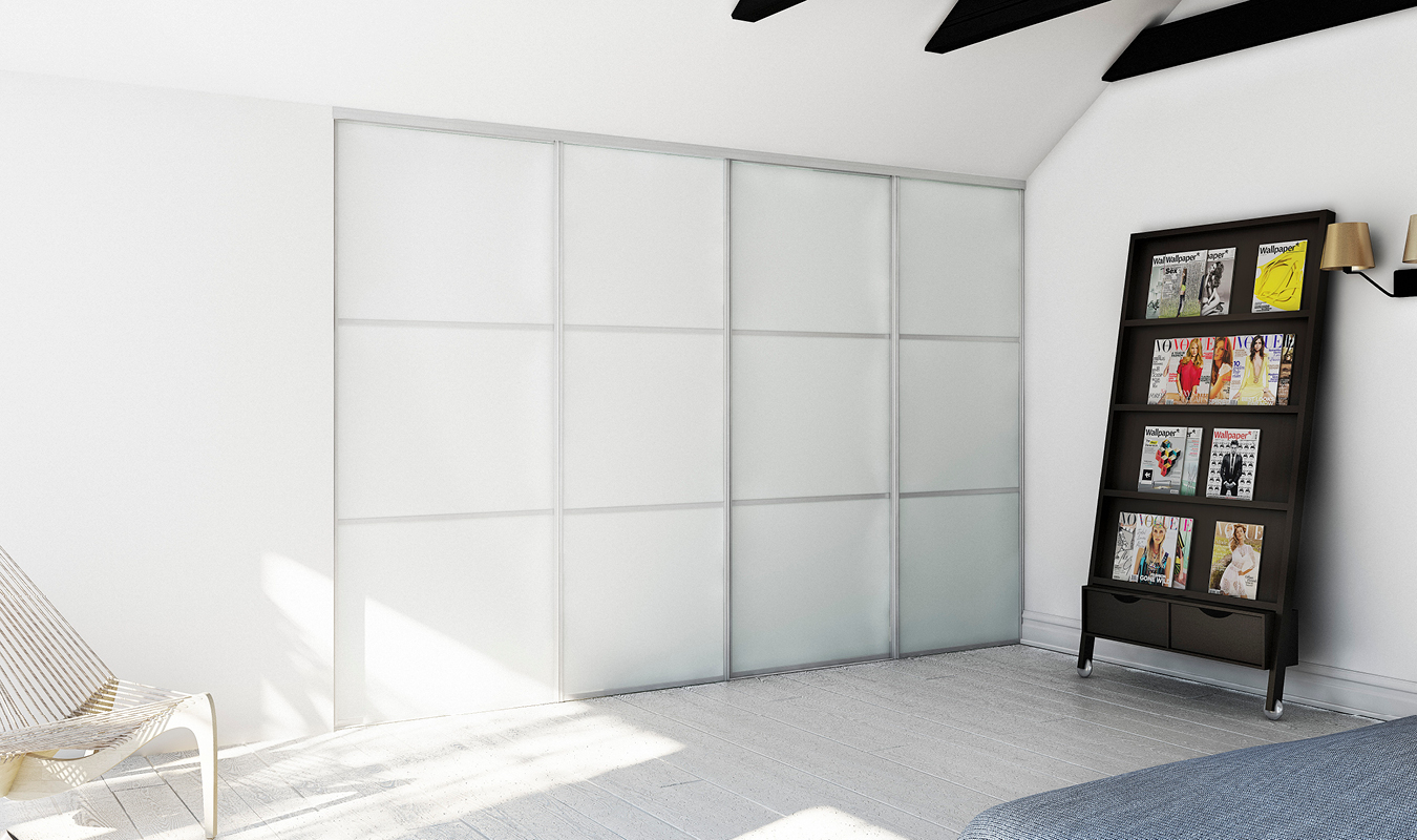 Hvit glass