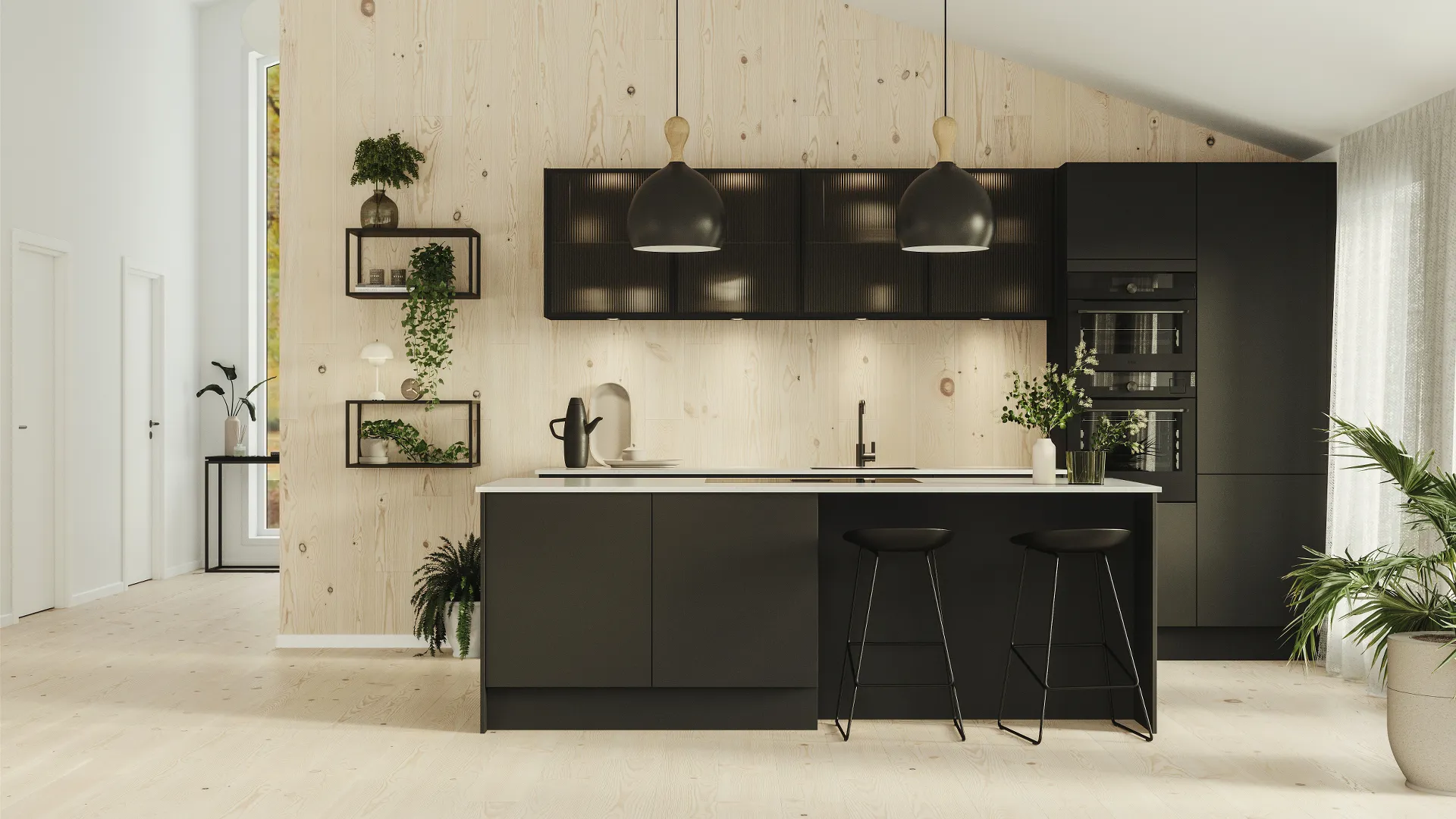 For deg som ønsker å skape et eksklusivt rom med sterke kontraster