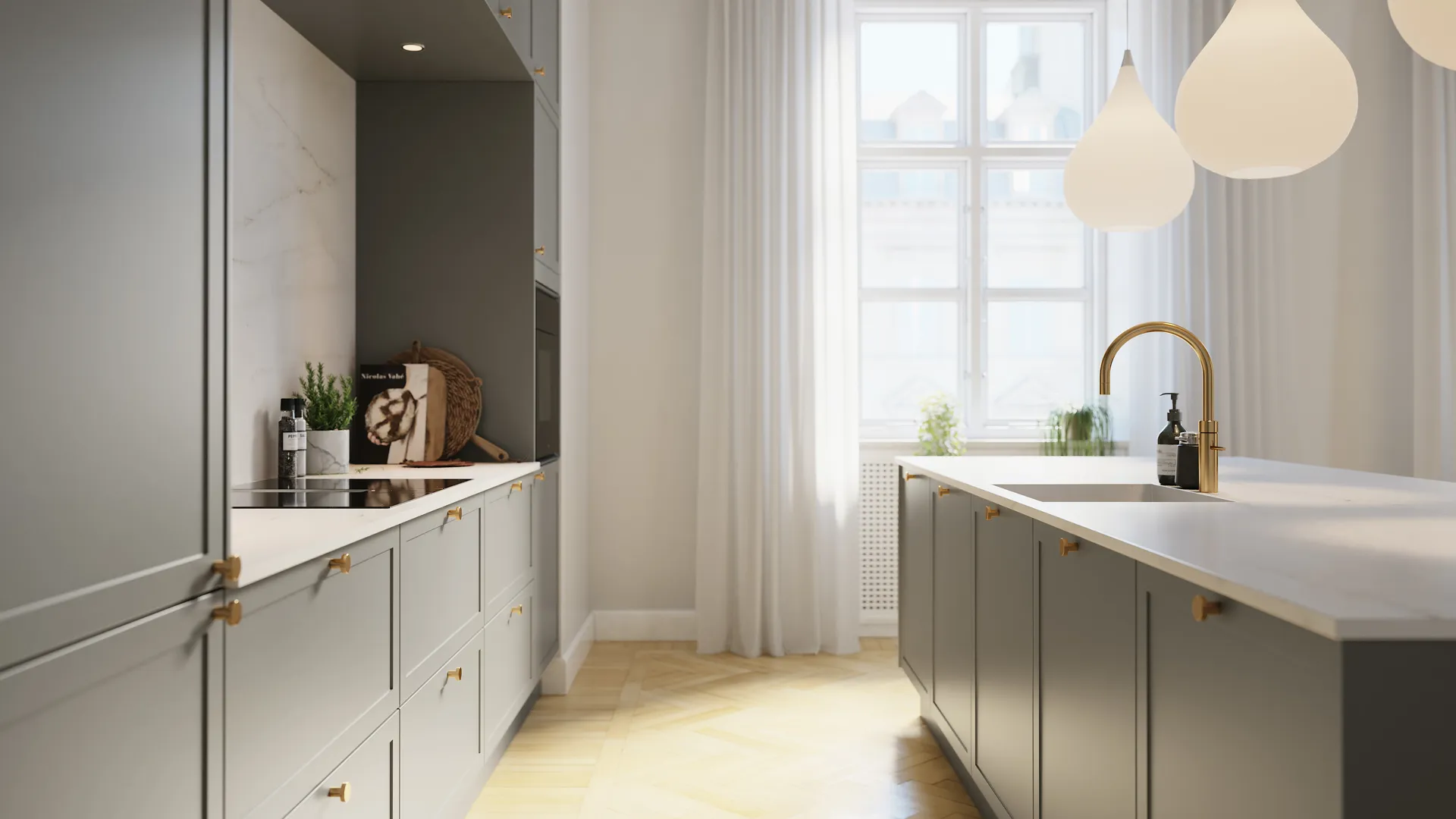 Gi historiske klassiske rammer et moderne innredningstvist.